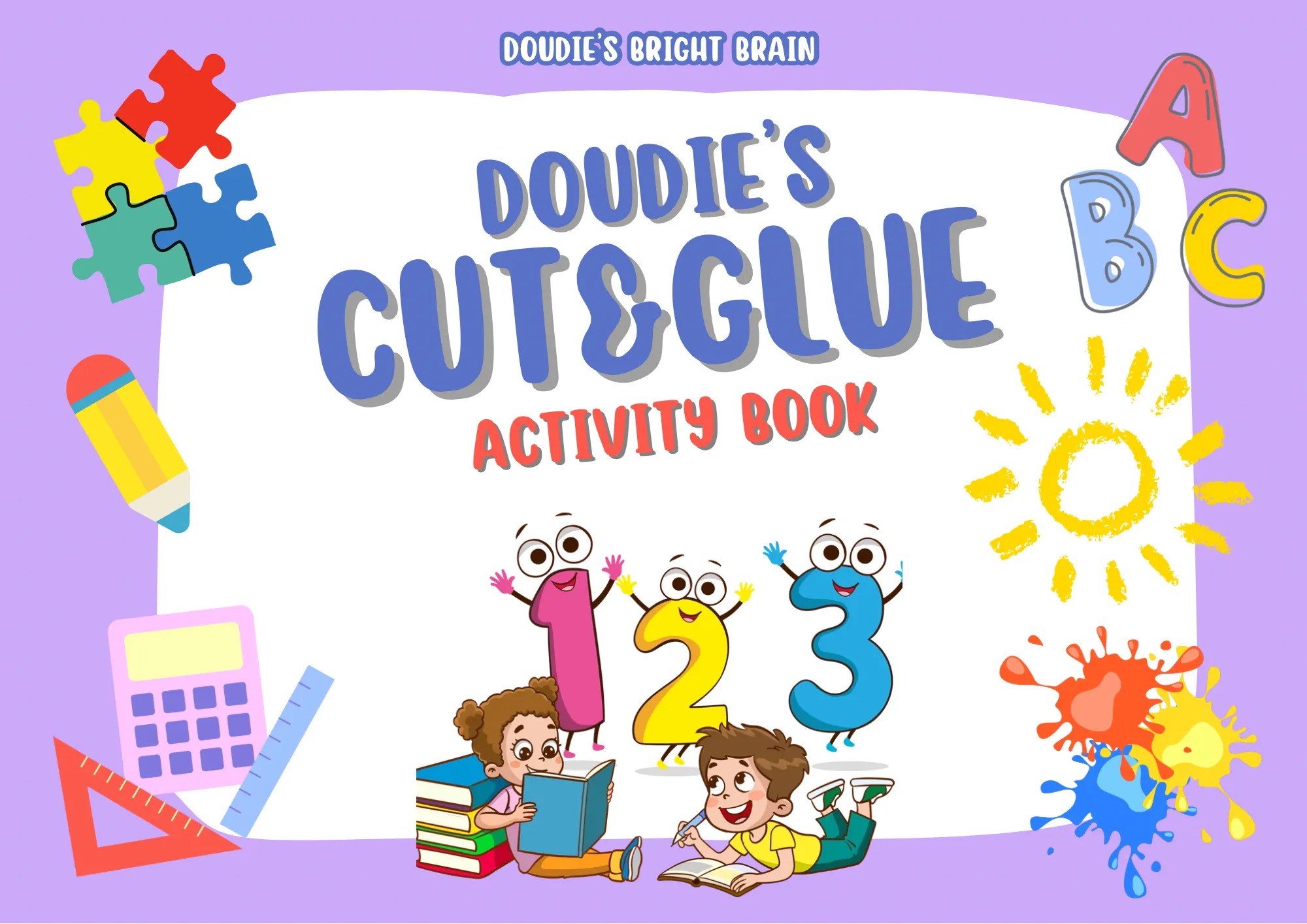 Doudie's CUT& GLUE Activity Book